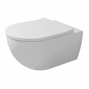 Унитаз Flaminia App GoClean, AP118G, 54х36, с сиденьем, белый