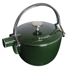 Чайник круглый La Cocotte 1,15 л, цвет зеленый базилик