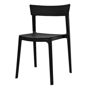 Стул Calligaris Skin, цвет matt black