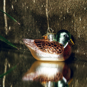 Елочная игрушка "Уточка" 5,5 см