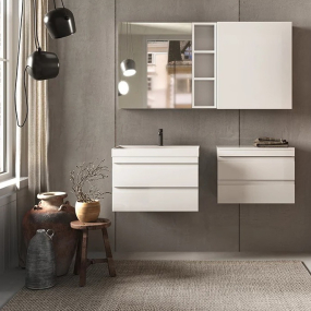 Пенал подвесной Kolpa-San Naomi N 700/13 WH, 70х20, белый