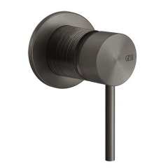 Внешняя часть Gessi Gessi 316 54319.707 смесителя для душа, брашированный черный