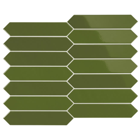 Плитка керамическая Equipe Arrow 5х25, Green Kelp, 8,3 мм