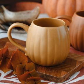 Кружка "Тыква" 520 мл, желтая