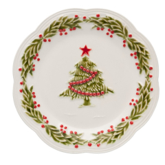 Тарелка салатная Natal 21 см