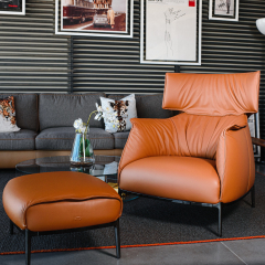 Кресло Poltrona Frau Archibald King, Sahara