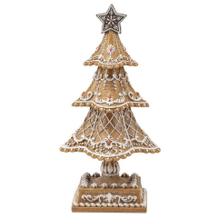 Фигурка "Пряничная рождественская ель" 25 см