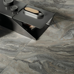 Керамогранит Italon Charme Deluxe 80х160 Naturale, Grigio Orobico, 9 мм