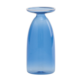 Ваза Un Fiore 13 см, голубая