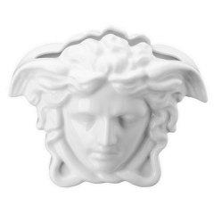 Ваза Versace Medusa Grande 21 см, белая