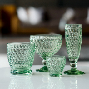 Бокал для шампанского/десерта Boston 400 мл, зеленый