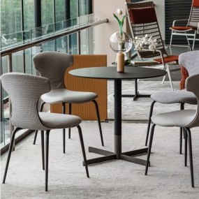 Стул Poltrona Frau Montera Mas, Tortora