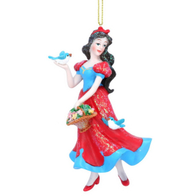 Новогодняя игрушка "Белоснежка" 10 см