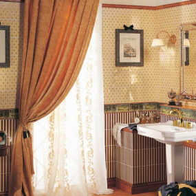 Плитка керамическая Petracer's Grand Elegance 20х20, Riga Grande Bordeaux Su Crema, 7,5 мм