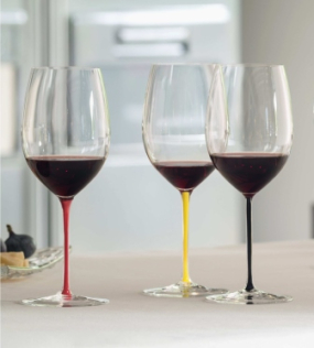 Бокал для вина Cabernet/Merlot Fatto a Mano 709 мл, красный