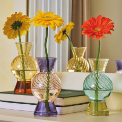 Ваза Galassia Yuppy 18 см, цвет розовый/фиолетовый