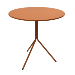 Стол журнальный Pedrali Lamiera 70х70, Terracotta