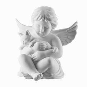 Фигурка "Ангел с котенком" 10,5 см