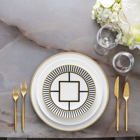 Тарелка салатная MetroChic 22 см