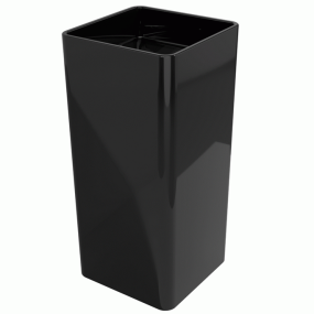 Раковина Flaminia Monowash 40х40, напольная, с донным клапаном, черная