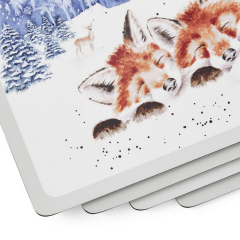 Набор подставок под тарелку Wrendale Designs Christmas 29,8х40,1 см, 4 шт