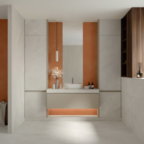 Керамогранит Imola Azuma Rock 60х120 N, White, 6,5 мм