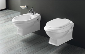 Унитаз подвесной Simas Arcade 51х37 AR841, с сиденьем, белый