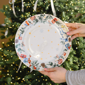 Блюдо для выпечки Christmas songs 28 см