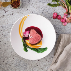 Салатник Manufacture Rock Blanc 24 см, белый