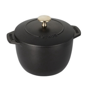 Кокот для риса La Cocotte 16 см / 1,5 л, черный матовый