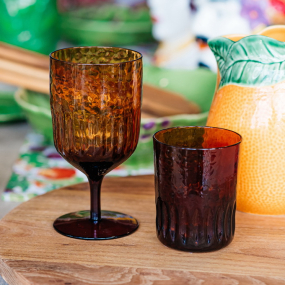 Бокал для вина Glass Serena 450 мл, цвет шоколад