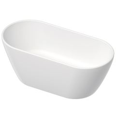 Ванна Duravit D-Neo 160x75, из DuroCast, без перелива