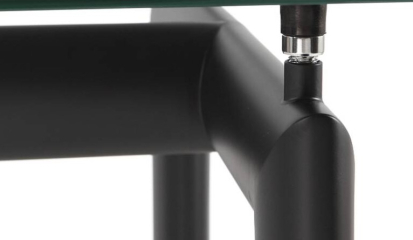 Стол Cassina Table tube d’avion 220х100, Aquamarine Fluted Glass