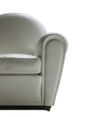 Кресло Poltrona Frau Vanity Fair, Latte Bianco