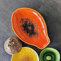 Блюдо "Папайя" 35х23,5 см