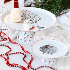 Блюдо для торта на ножке Noel 17,2 см