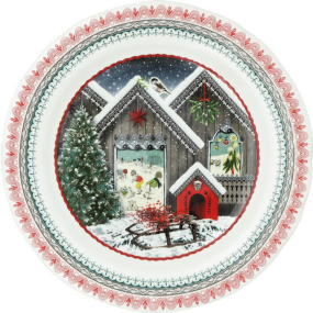 Тарелка салатная Chalet Christmas 22,4 см