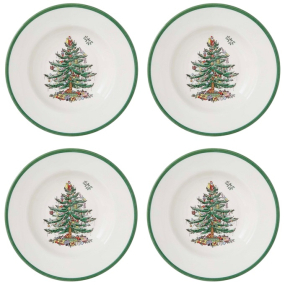 Набор тарелок глубоких Christmas Tree 23 см, 4 шт