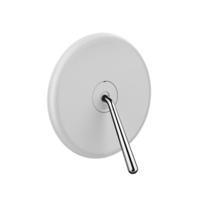 Внешняя часть Gessi Goccia 33744.279 смесителя для душа, белый матовый