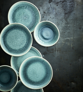 Тарелка салатная Junto Aquamarine 22 см