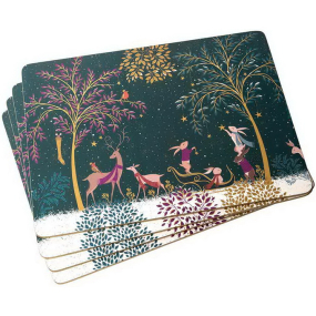 Набор подставок под тарелку Woodland Tales 29,8х40,1 см, 4 шт