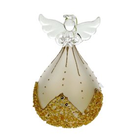 Фигурка "Ангел" Christmas Amber 10,5 см с подсветкой