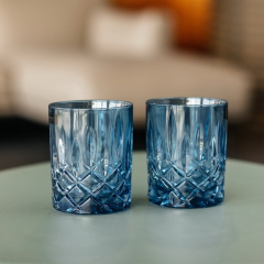 Набор бокалов для виски Noblesse 295 мл, 2 шт, цвет голубой винтаж