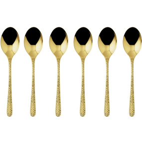 Набор ложек кофейных Venezia Gold, 6 шт