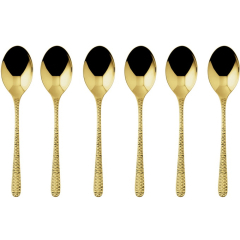 Набор ложек кофейных Venezia Gold, 6 шт