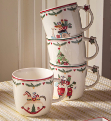 Набор кружек New Milk & Coffee Let It Snow 360 мл, 2 шт