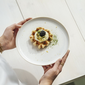 Тарелка салатная Crafted Cotton 21 см