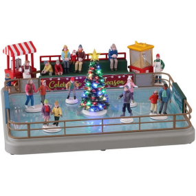 Фигурка музыкальная "Открытый каток" 31х27,9х14 см