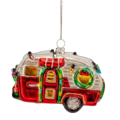 Елочная игрушка "Рождественский фургончик" 11 см Елочная игрушка "Рождественский фургончик" 11 см