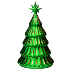 Фигурка "Рождественская ель" 18 см, зеленая